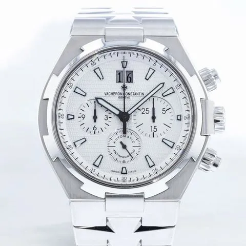 Vacheron Constantin Overseas Chronograph 49150/B01A-9095 42mm Stainless steel Silver