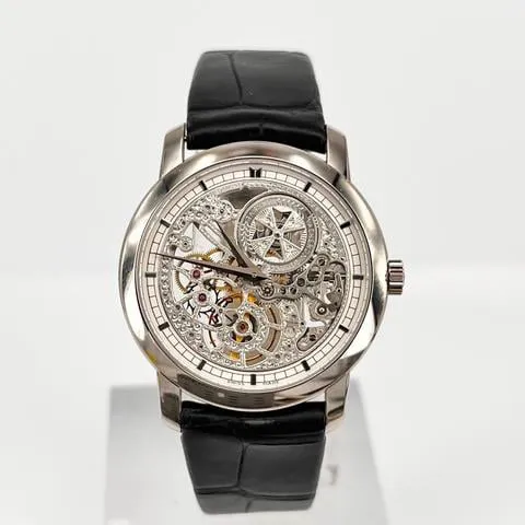 Vacheron Constantin Patrimony 33158/000G-9394 30mm White gold Skeleton