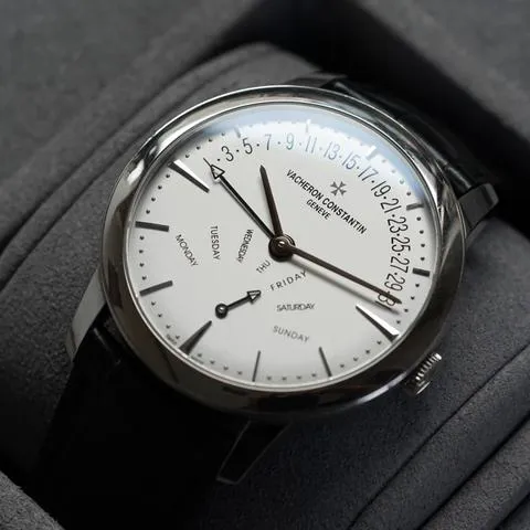 Vacheron Constantin Patrimony 86020/000G-9508 42.5mm White gold Silver 3