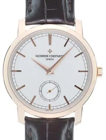 Vacheron Constantin Traditionnelle 82172/000R-9382 38mm Rose gold Silver