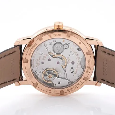 Vacheron Constantin Traditionnelle 82172/000R-9382 38mm Rose gold Silver 6