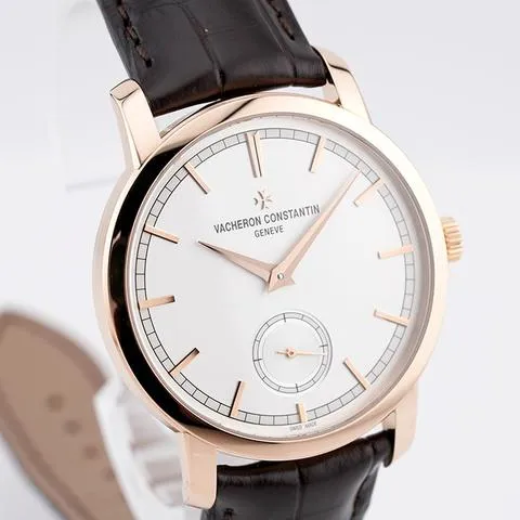 Vacheron Constantin Traditionnelle 82172/000R-9382 38mm Rose gold Silver 7