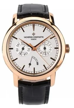 Vacheron Constantin Traditionnelle 85290/000R-9969 39.5mm Rose gold Silver