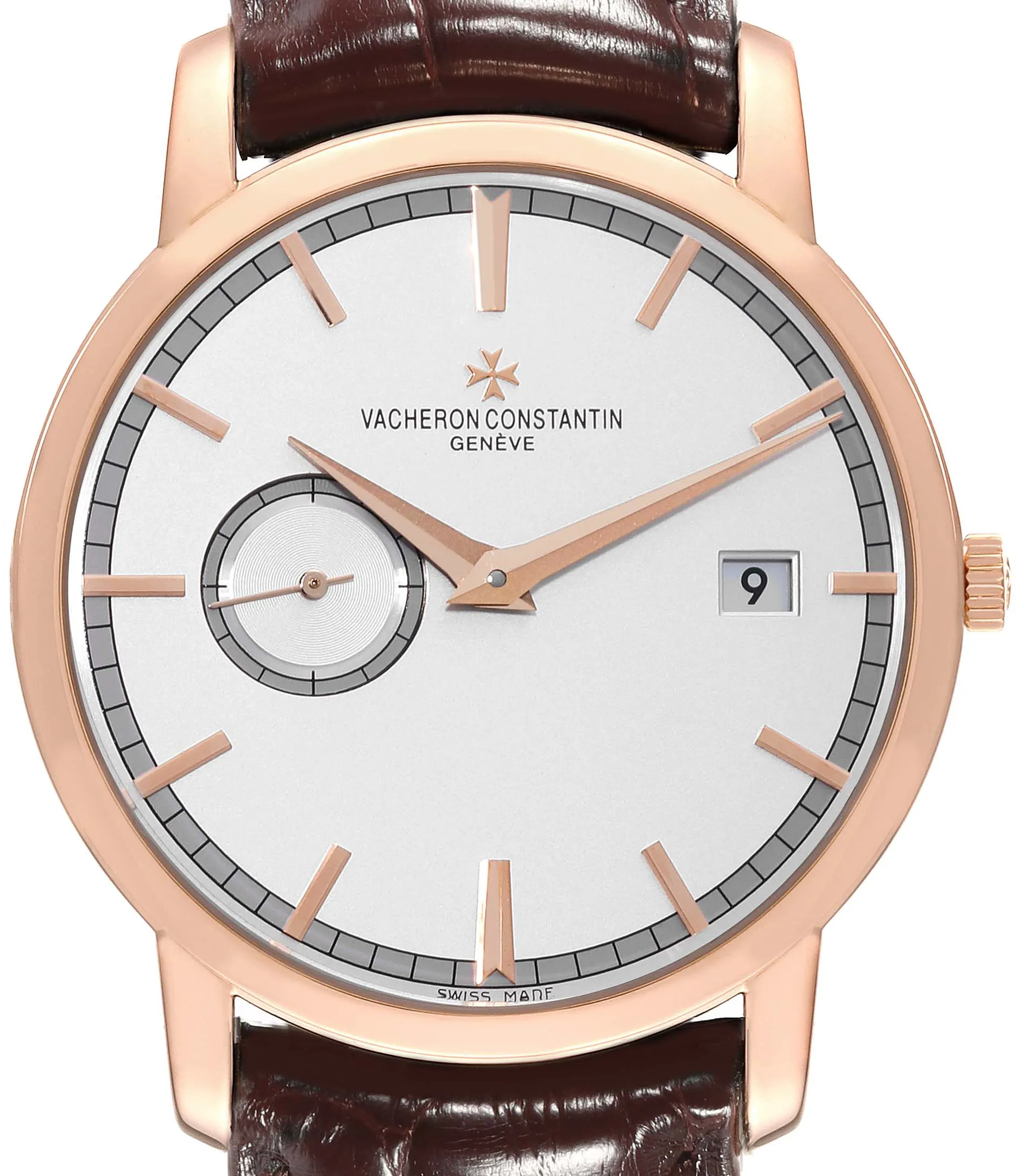 Vacheron Constantin Traditionnelle 87172/000R-9302 38mm Rose gold Silver