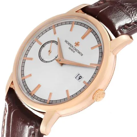 Vacheron Constantin Traditionnelle 87172/000R-9302 38mm Rose gold Silver 4