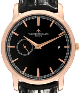 Vacheron Constantin Traditionnelle 87172/000R Rose gold Black