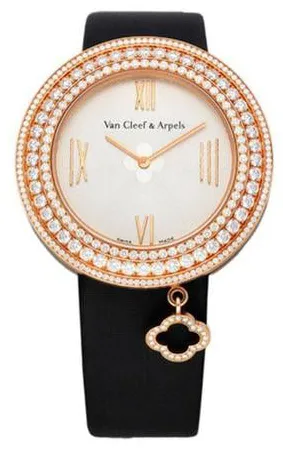 Van Cleef & Arpels Charms VCARM93600 38mm Rose gold Silver