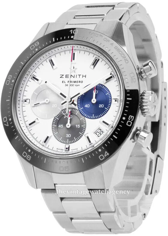 Zenith Chronomaster Sport 03.3100.3600/69.M3100 41mm Stainless steel Silver 1