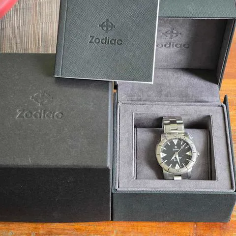 Zodiac Sea Wolf 39mm Stainless steel Black 4