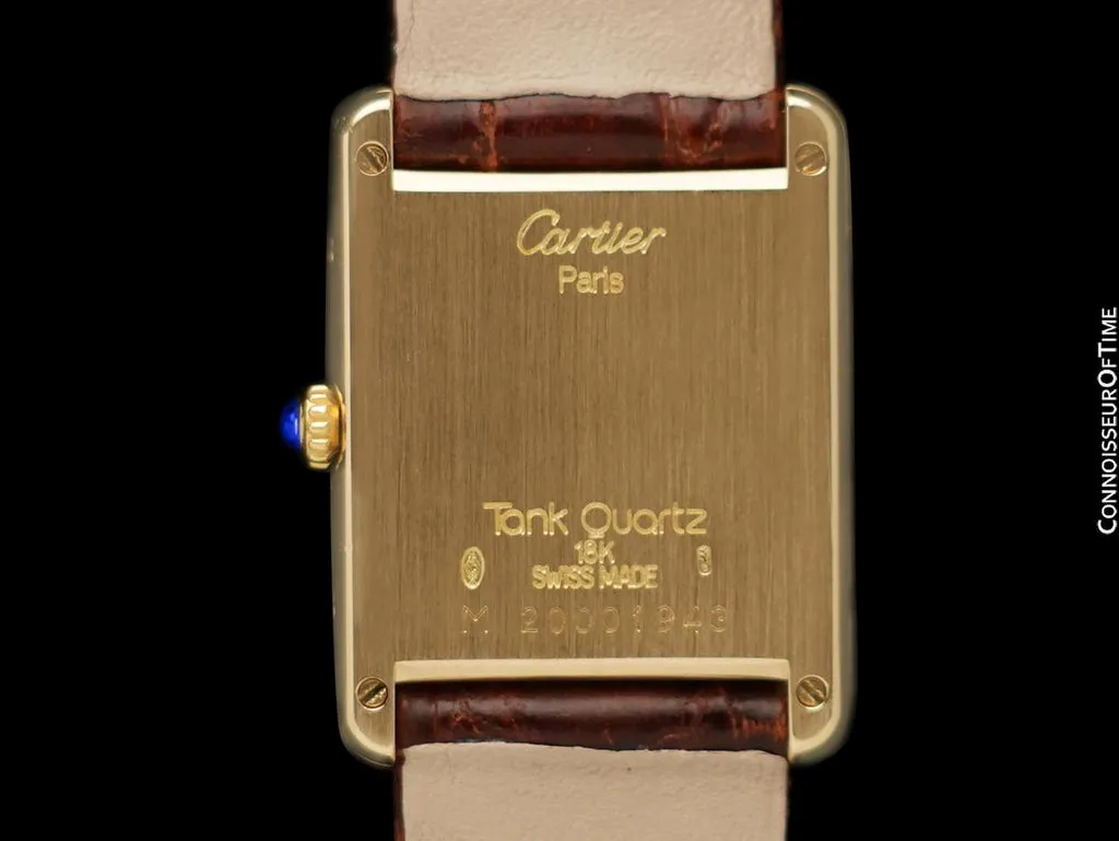 Cartier Tank Louis 23.5mm Yellow gold White 5