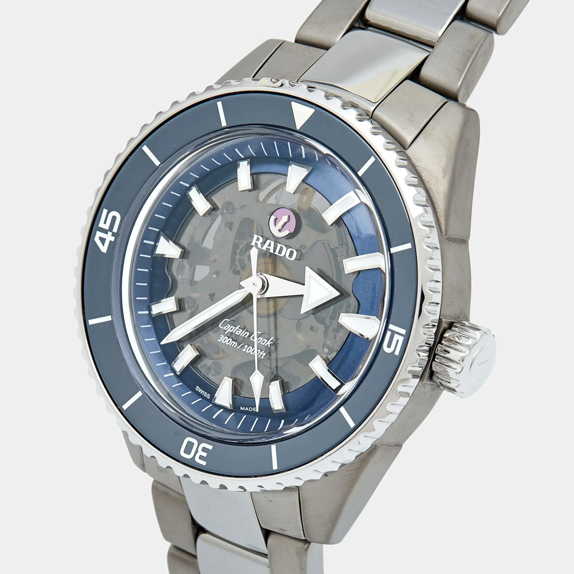 Rado Captain Cook R32128202 43mm Ceramic Blue 1