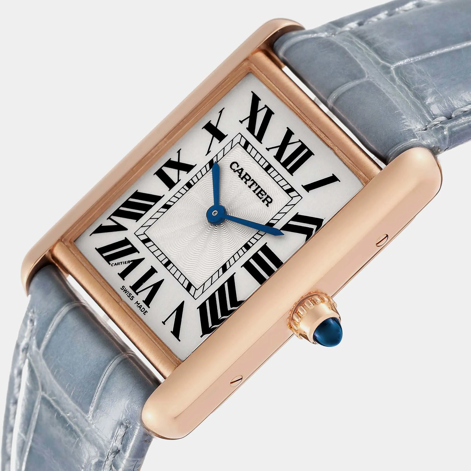 Cartier Tank Louis 25.4mm Rose gold and 18k rose gold 1