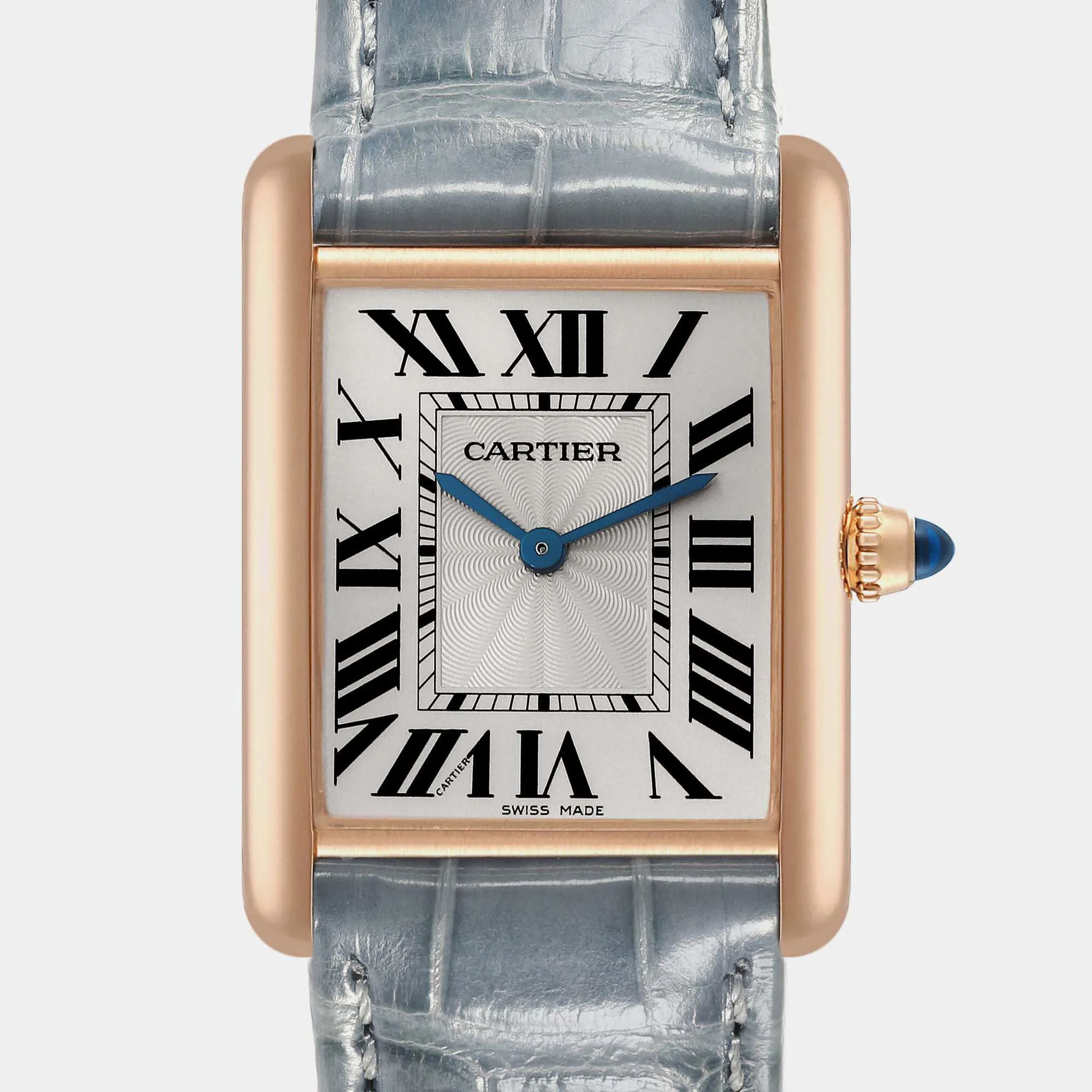 Cartier Tank Louis 25.4mm Rose gold and 18k rose gold 2