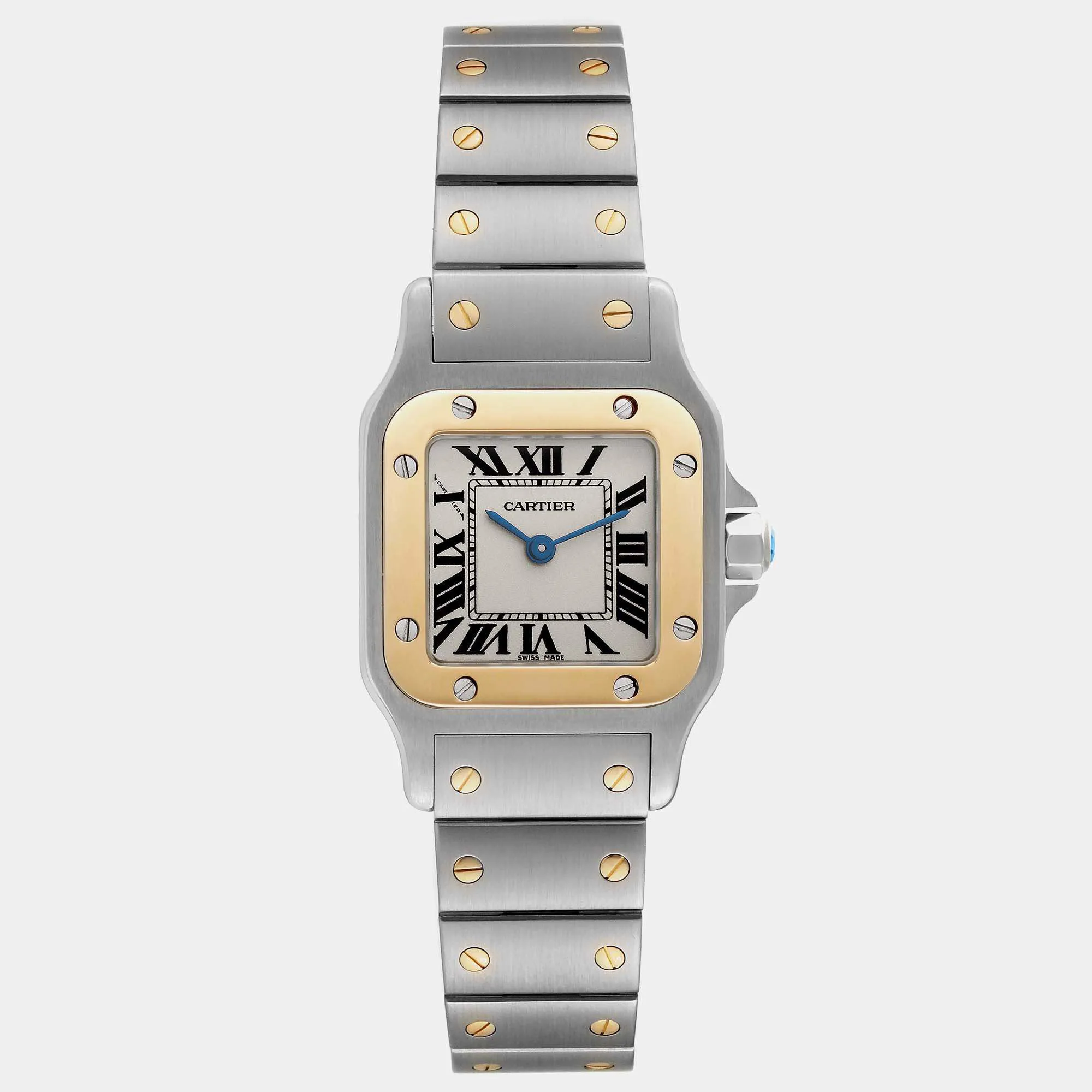 Cartier Santos W20012C4 24mm Yellow gold and Stainless steel and 18k yellow gold