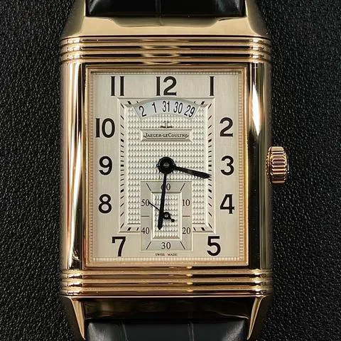 Jaeger-LeCoultre Grande Reverso Duo Q3742421 48.5mm Rose gold Silver 1