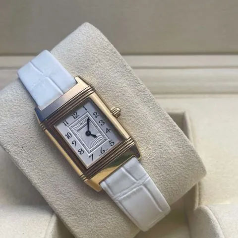 Jaeger-LeCoultre Reverso Duetto 2662420 20.7mm Pink gold Silver 1