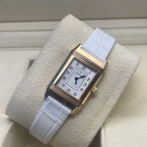 Jaeger-LeCoultre Reverso Duetto 2662420 20.7mm Pink gold Silver 2