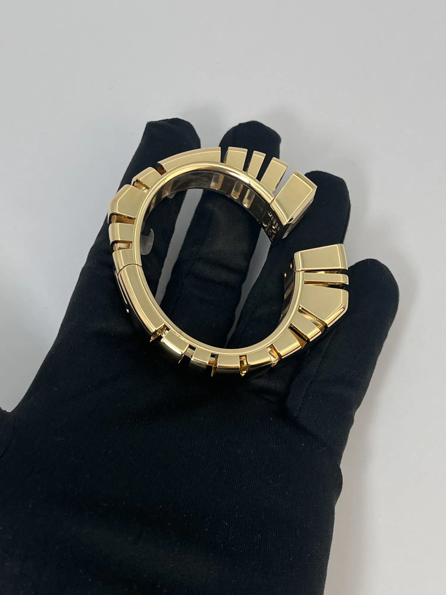 Cartier Reflet de Cartier WGMC0003 18.4mm 18k yellow gold Silver 4