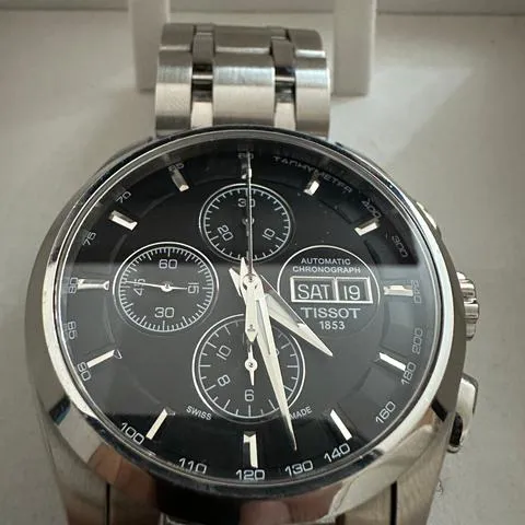 Tissot Couturier T035.627.11.051.00 43mm Stainless steel Black