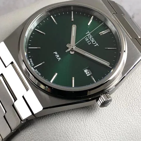 Tissot PRX T137.410.11.091.00 40mm Stainless steel Green