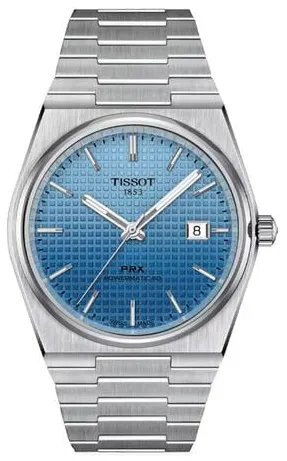 Tissot PRX Powermatic 80 T137.407.11.351.01 40mm Stainless steel Blue