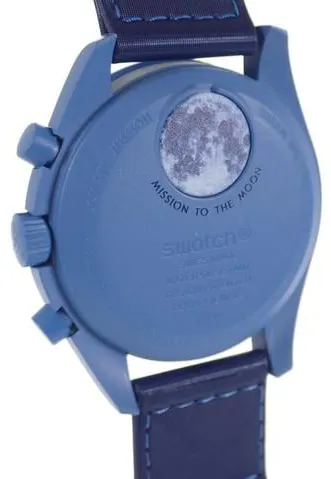 Swatch SO33N700 42mm Ceramic Silver 5