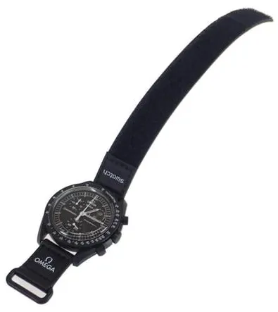 Swatch SO33B700 42mm Ceramic Black 4