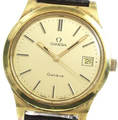 Omega Genève 136.0102 31mm Stainless steel Gold