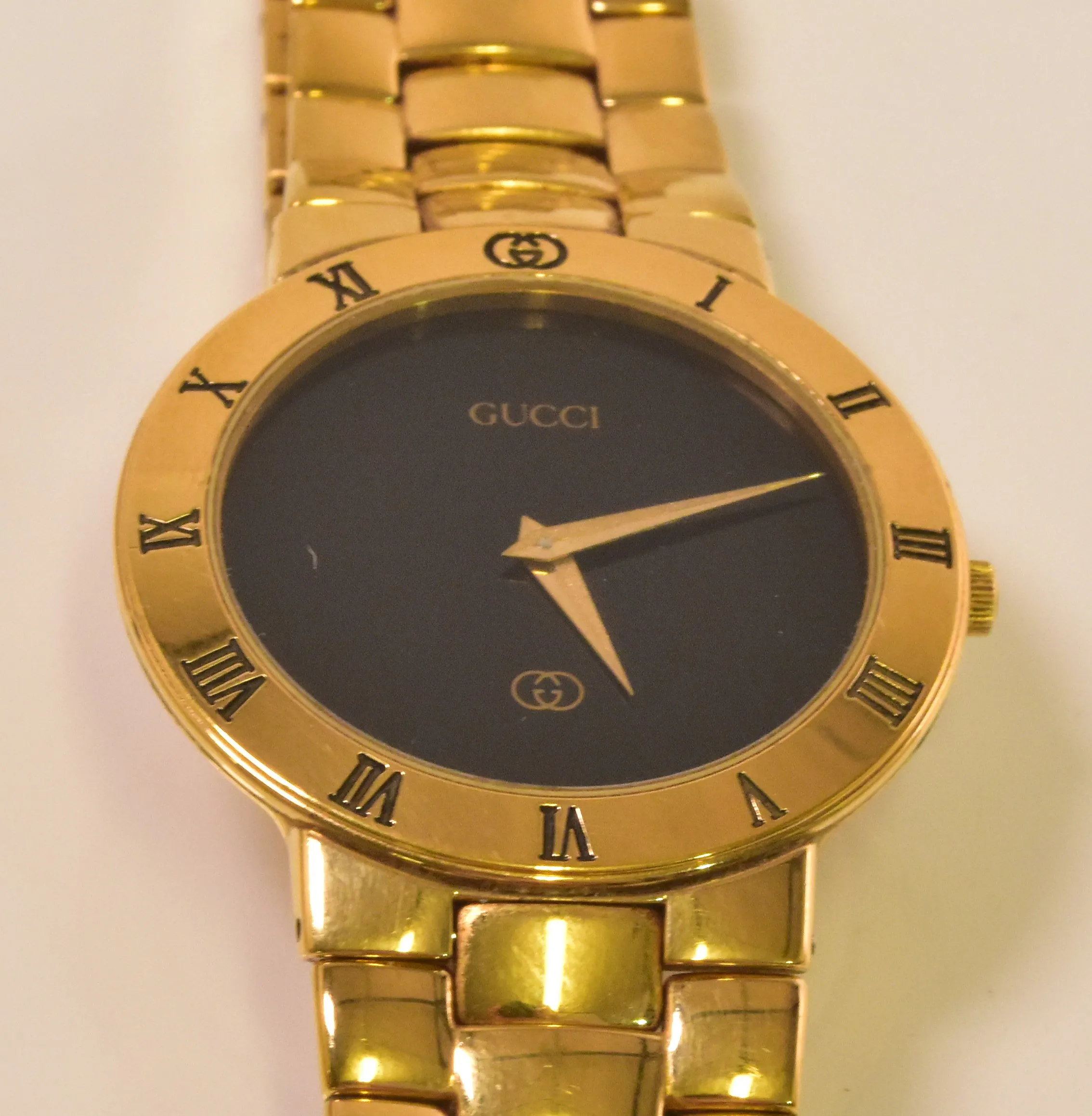 Gucci Gold-plated Black