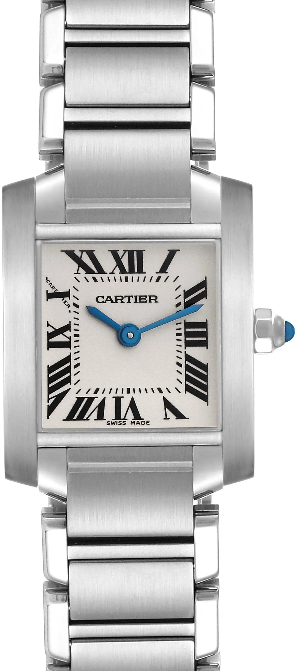 Cartier Tank Française W51008Q3 20mm Stainless steel Silver