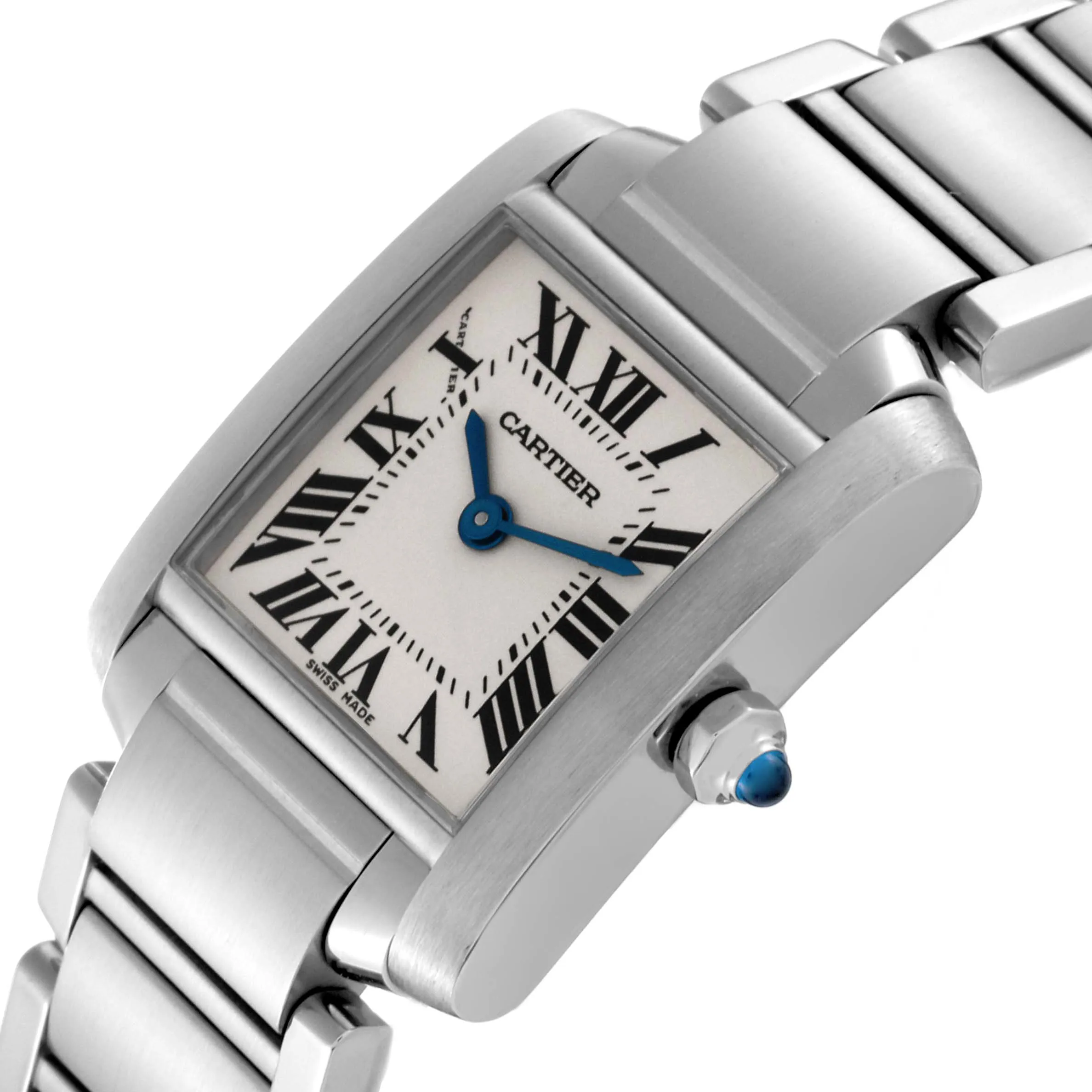 Cartier Tank Française W51008Q3 20mm Stainless steel Silver 4