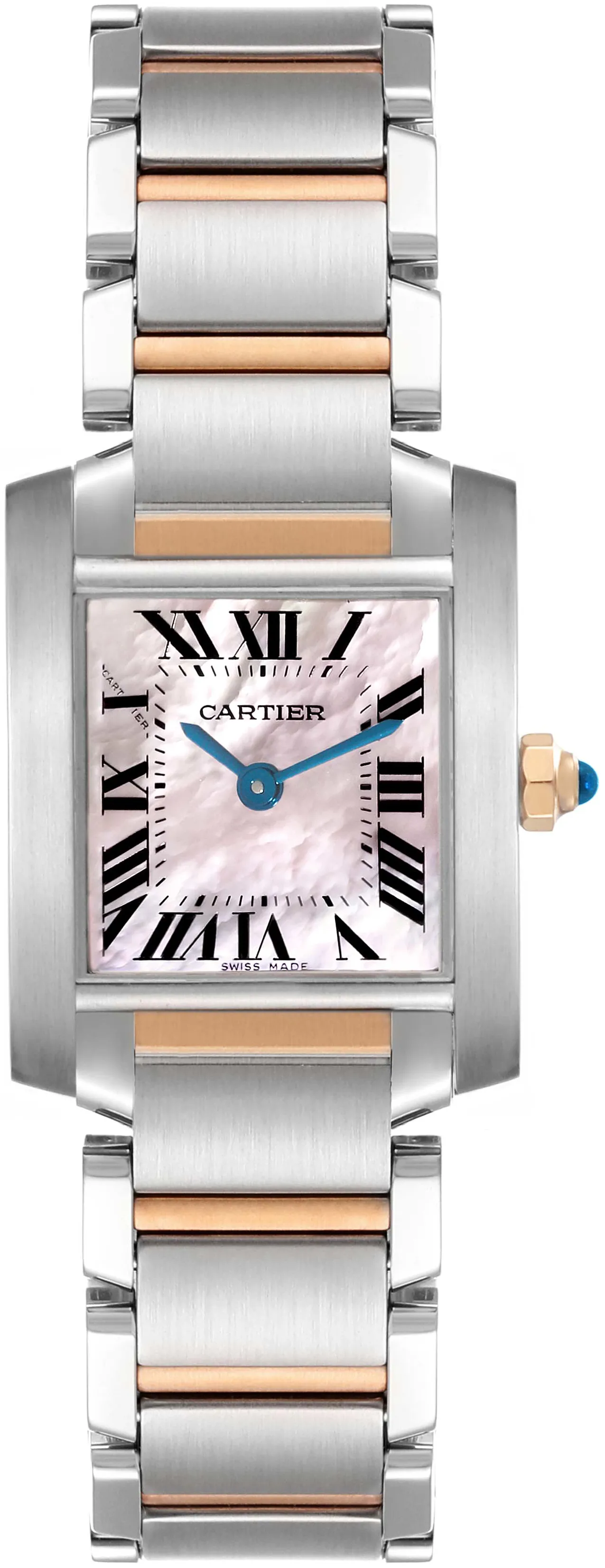 Cartier Tank Française W51027Q4 20mm Stainless steel Rose 1