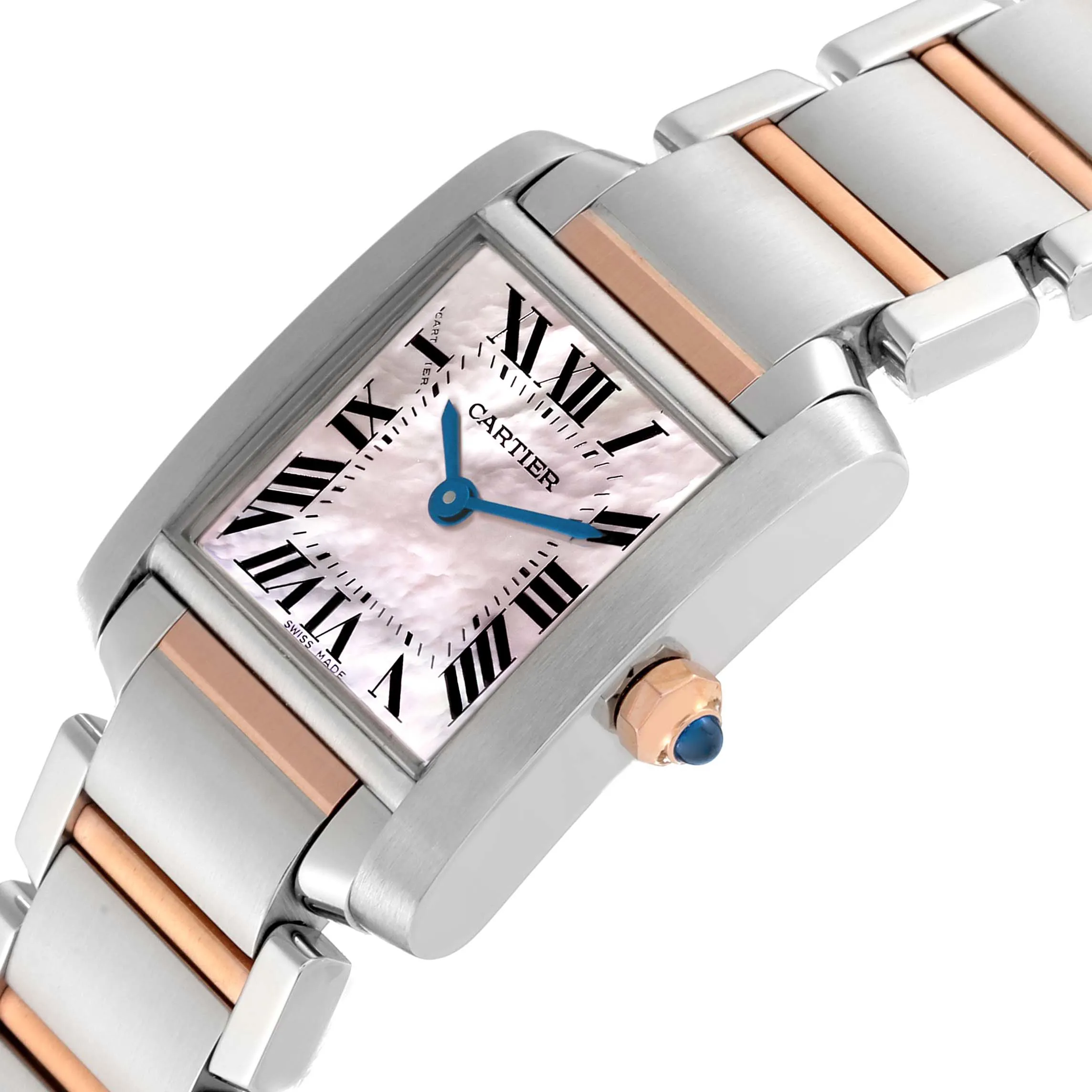 Cartier Tank Française W51027Q4 20mm Stainless steel Rose 4