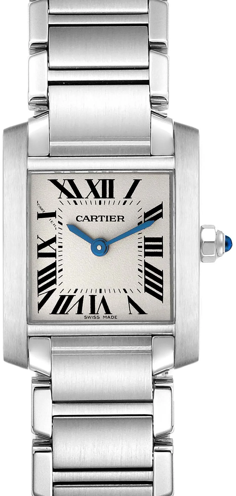 Cartier Tank Française W51008Q3 20mm Stainless steel Silver