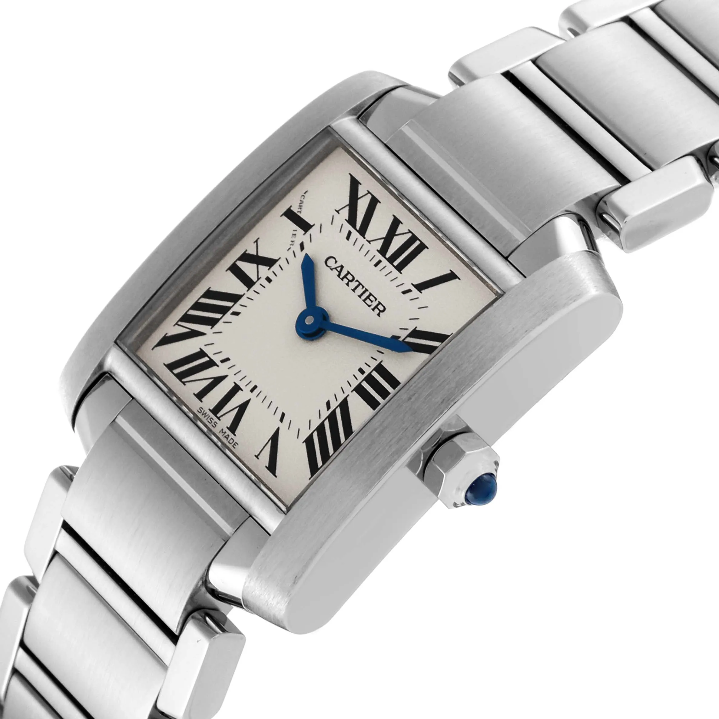 Cartier Tank Française W51008Q3 20mm Stainless steel Silver 4