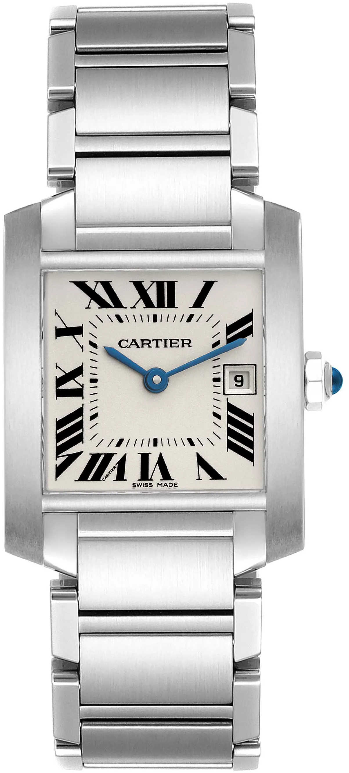 Cartier Tank Française W51011Q3 25mm Stainless steel Silver 1