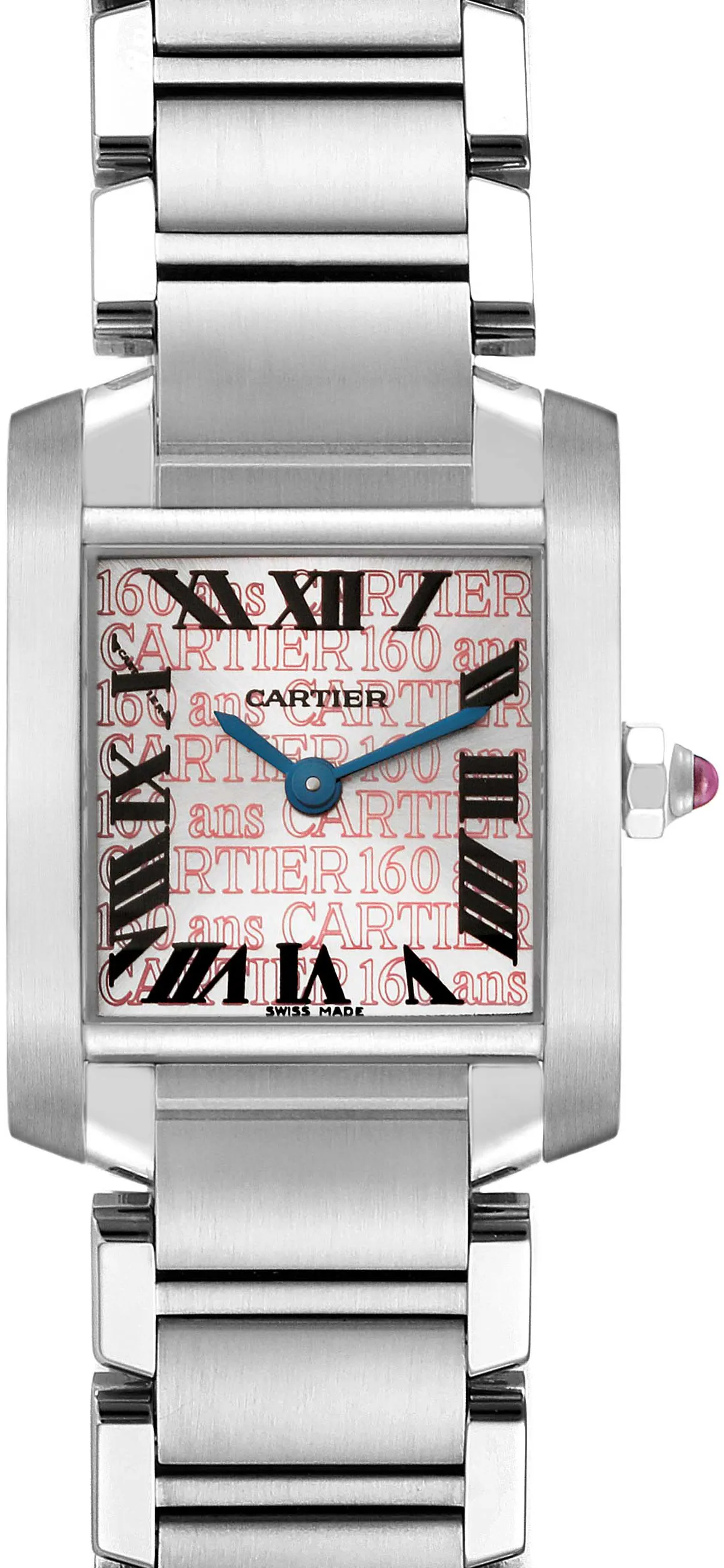 Cartier Tank Française W51035Q3 20mm Stainless steel Silver