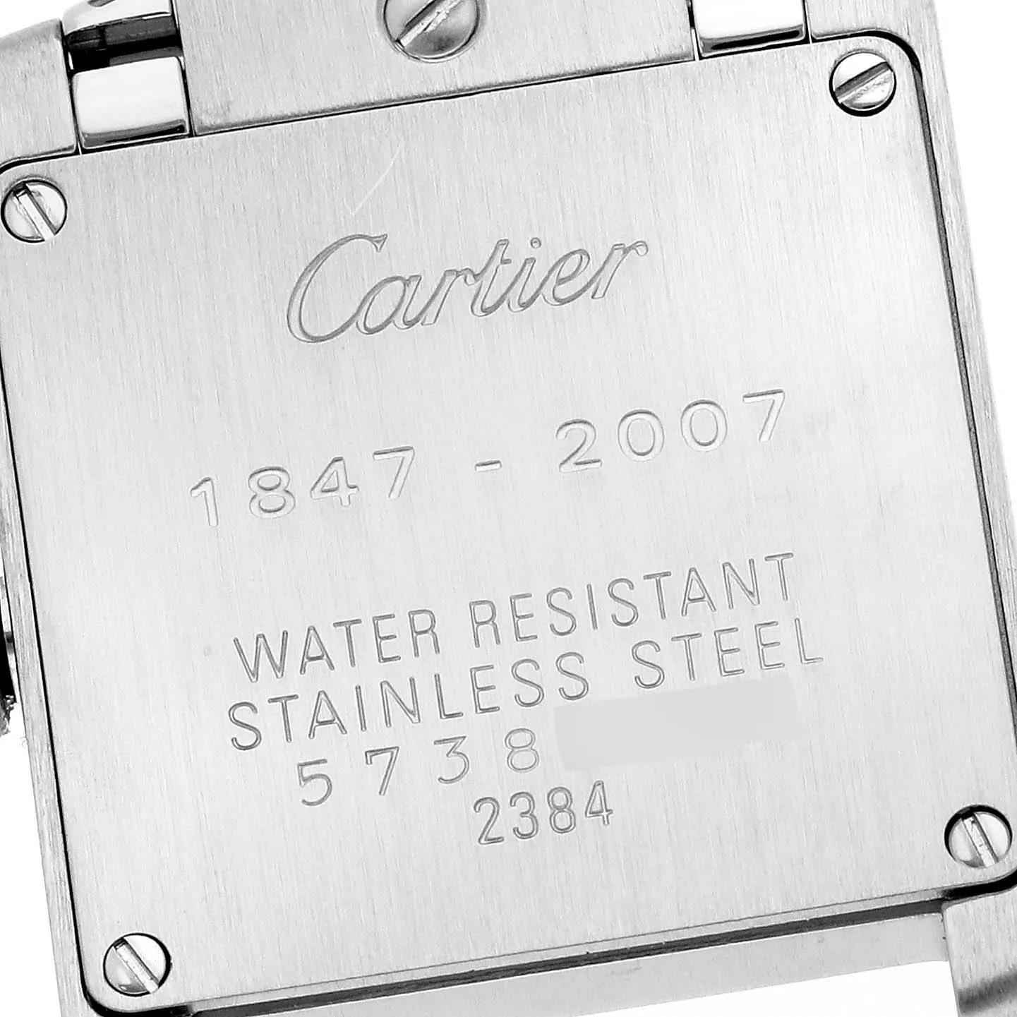 Cartier Tank Française W51035Q3 20mm Stainless steel Silver 5