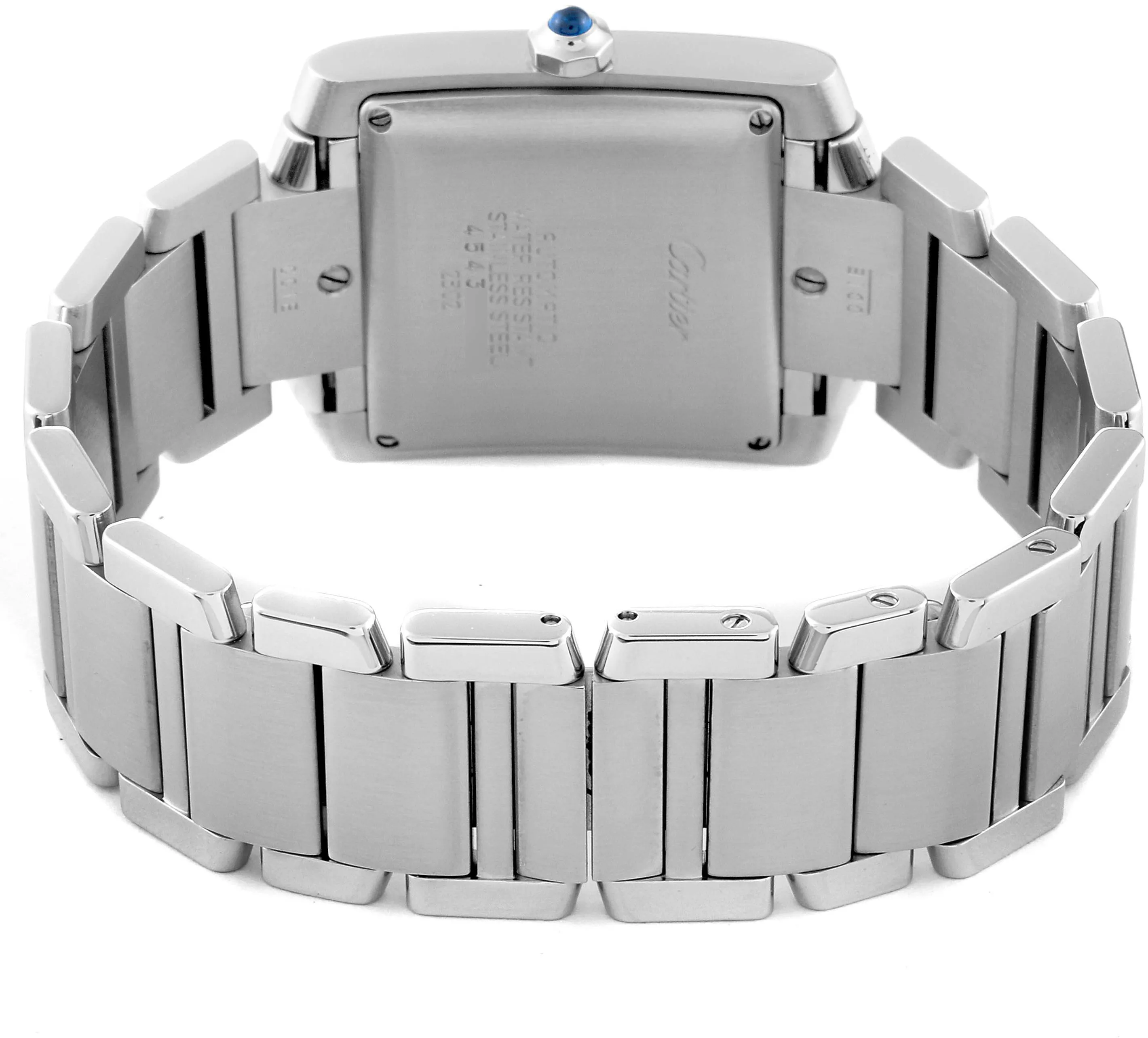 Cartier Tank Française W51002Q3 28mm Stainless steel Silver 6