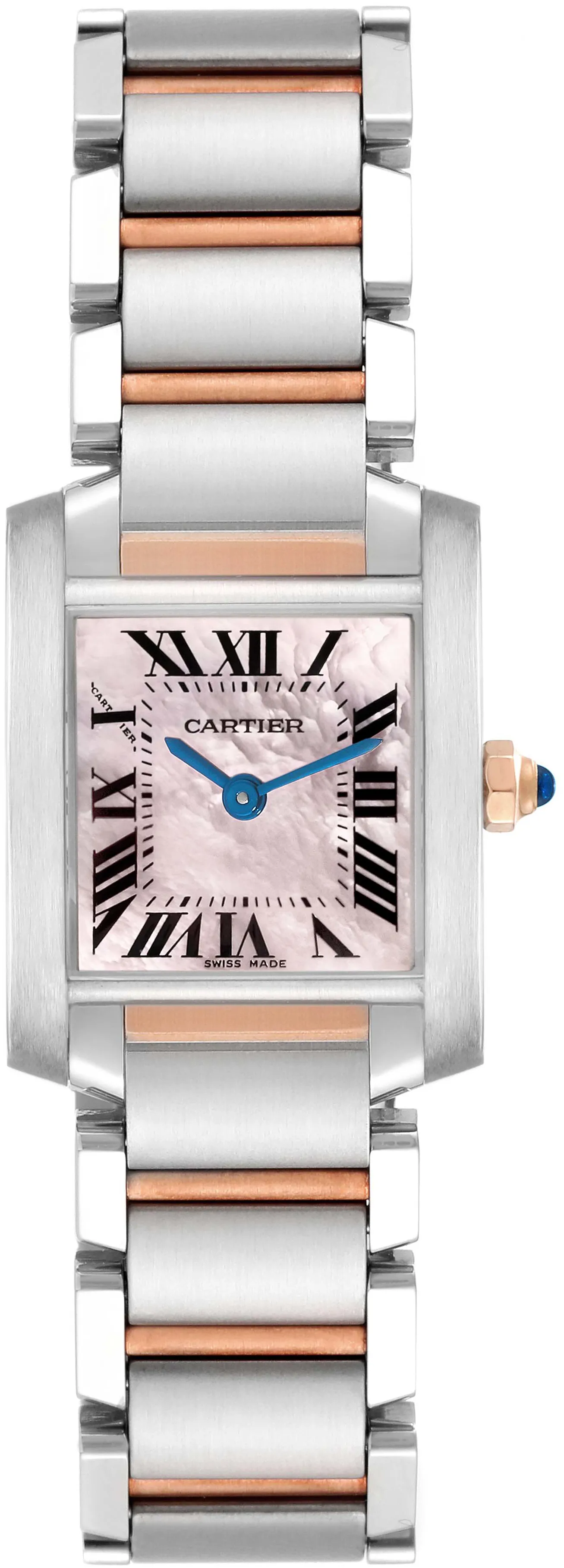 Cartier Tank Française W51027Q4 20mm Stainless steel Rose 1