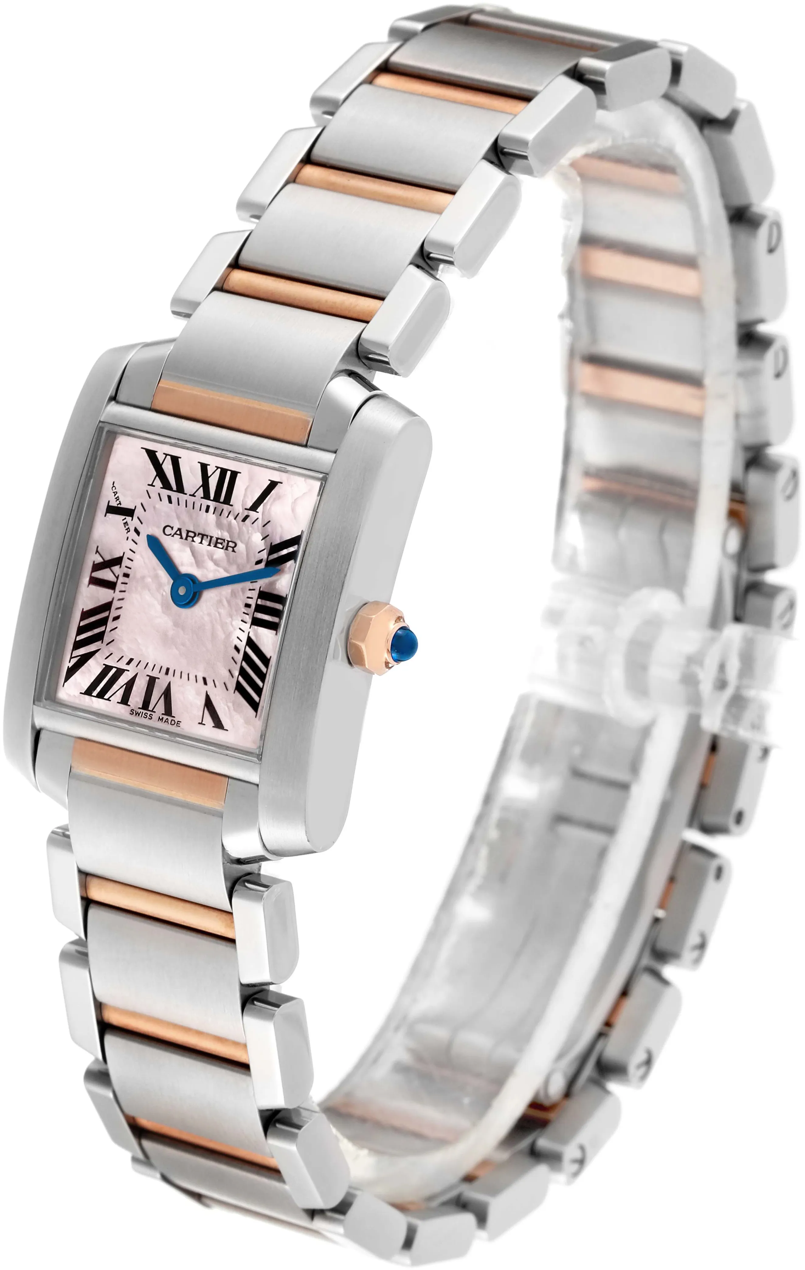 Cartier Tank Française W51027Q4 20mm Stainless steel Rose 3