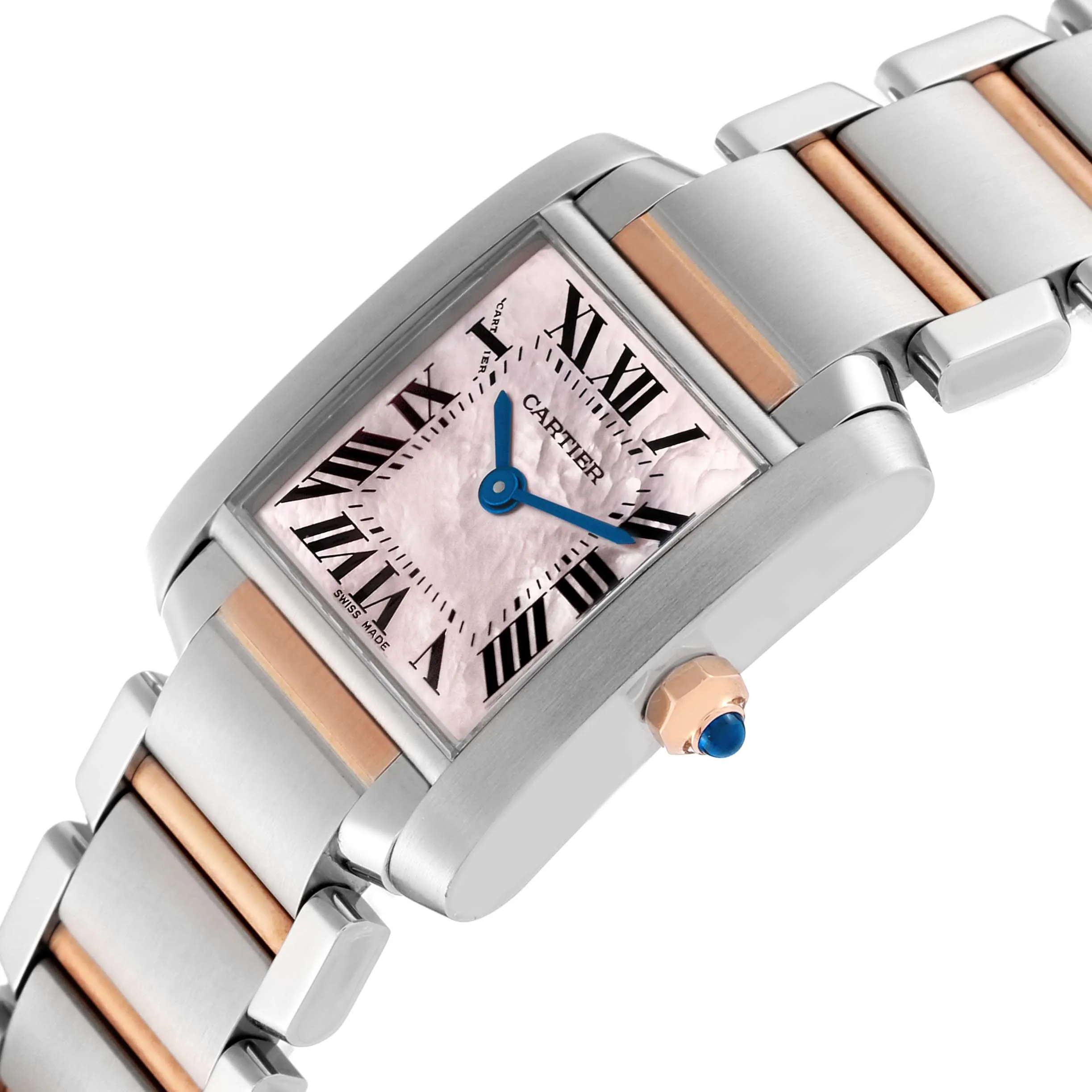 Cartier Tank Française W51027Q4 20mm Stainless steel Rose 4