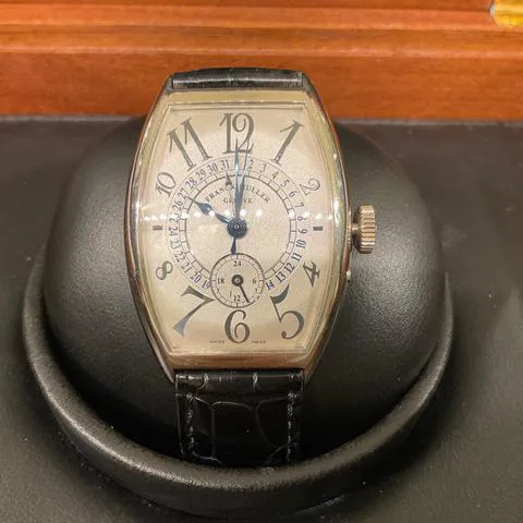 Franck Muller Cintree Curvex 5850 Q 24 45mm White gold Silver 8