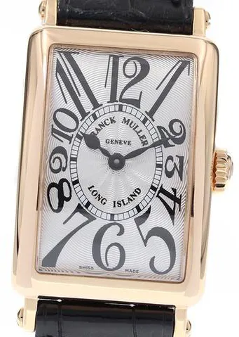 Franck Muller Long Island 902 QZ 23mm Rose gold Silver