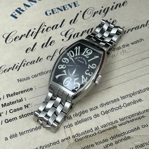 Franck Muller Casablanca 5850 32mm Stainless steel Black