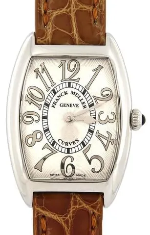 Franck Muller Cintree Curvex 1752QZREL/1752BQZREL 25mm Silver