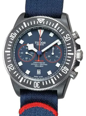 Tudor Pelagos 25807KN 43mm Carbon fiber Blue