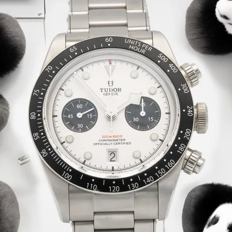 Tudor Black Bay Chronograph 79360N 41mm Stainless steel White