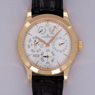 Jaeger-LeCoultre Master 18k rose gold Silver