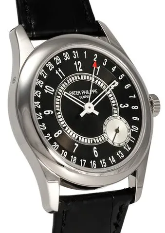 Patek Philippe Calatrava 6006G-001 39mm White gold Black 1